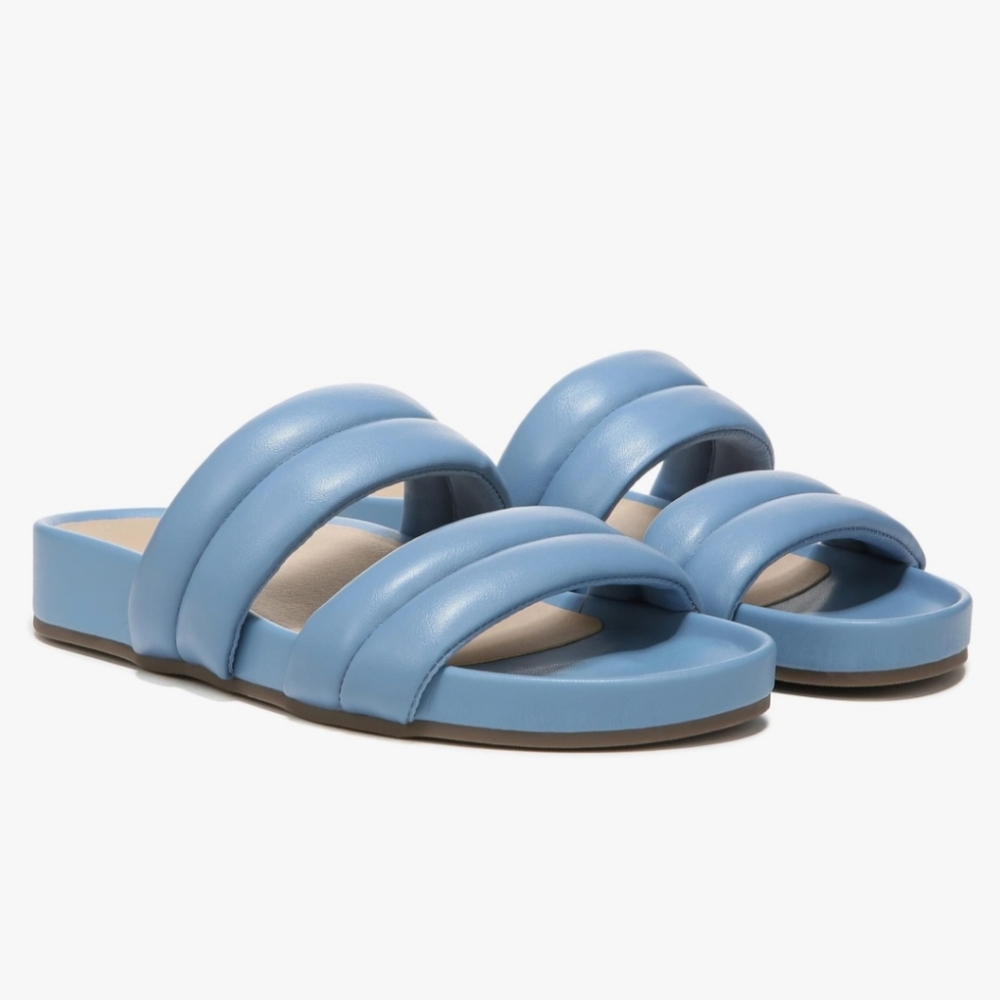 Vionic Women's Safari Mayla Slide Sandal ~BLUE ~SIZE 6 **NEW